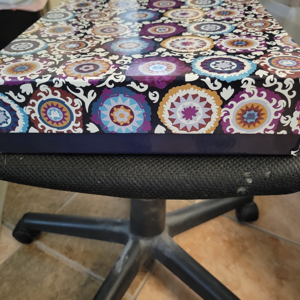 Colorful Geometric Medallion Tote or Fabric Panel - Picture 5 of 8